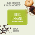 Image 5 for Organic Black and Yellow Maca Root - 11,000mg per Serving - 180 Capsules