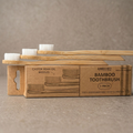 Image 4 for Bamboo Toothbrushes Castor Bean Oil - Medium Bristles - Kids 3Pack