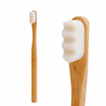 Image 2 for Bamboo Toothbrushes Nano Bristles - Super Soft Bristles - Adult 3Pack