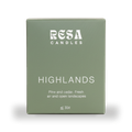 Image 1 for RESA Essential Oil Candle Highlands 145g