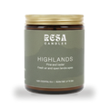 Image 2 for RESA Essential Oil Candle Highlands 145g