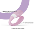 Image 4 for LELO MAHANA™ Originals Couples’ Massager Soft Pink