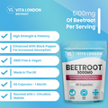 Image 3 for Beetroot Capsules + L-Citrulline Malate 5000mg  60 Capsules