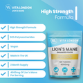 Image 4 for Lion's Mane 4000mg Mushroom Supplement 120 Tablets