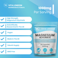 Image 3 for Magnesium Glycinate Capsules  1000mg  60 Capsules