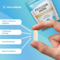 Image 4 for Psyllium Husk Capsules Fibre + Probiotic Acidophilus 4000mg  60 Capsules