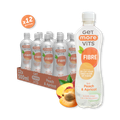 Image 1 for Get More Fibre Water Still Peach & Apricot 12x500ml