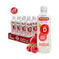 Image 1 for Get More Vitamin D Still Raspberry & Pomegranate 12x500ml
