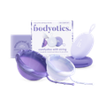 Image 1 for Reusable Menstrual Discs With Pull-Off String S & L - comfydisc Purple & Lavender (2pcs)