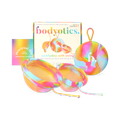Image 1 for Reusable Menstrual Discs With Pull-Off String S & L - comfydisc Rainbow (2pcs)