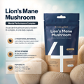 Image 2 for Lion's Mane Mushroom 3000mg with Vitamin B Complex 90 Vegan Capsules