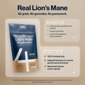 Image 5 for Lion's Mane Mushroom 3000mg with Vitamin B Complex 90 Vegan Capsules