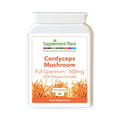 Image 1 for Cordyceps Mushroom 500mg | 50% Polysaccharides | 60 Capsules