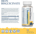 Image 2 for Iron Bisglycinate 25mg, Energy & Tiredness Support - 60 Vegan Tablets