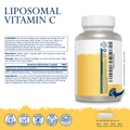 Image 2 for Liposomal Vitamin C 500mg, 100 Vegan Capsules, High Absorption
