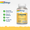 Image 5 for L-Arginine 100 Capsules
