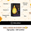Image 2 for Manuka 525 MGO Lozenges - Blackurrant & Propolis 12 Lozenges
