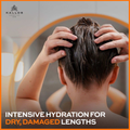 Image 4 for Cosmetics KJMN Mango Moisture Repair Hair Mask for Dry, Damaged and Chemically Treated Hair, Deeply Moisturises, Enhances Shine and Boosts Volume with Mango Oil 1L