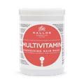 Image 1 for Cosmetics KJMN Multivitamin Energising Hair Mask for Fragile and Dull Hair, Nourishes, Hydrates and Protects Against Heat Styling Damage with Ginseng Extract and Avocado Oil 1L