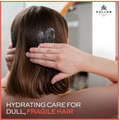 Image 3 for Cosmetics KJMN Multivitamin Energising Hair Mask for Fragile and Dull Hair, Nourishes, Hydrates and Protects Against Heat Styling Damage with Ginseng Extract and Avocado Oil 1L