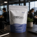 Image 4 for CBD Guru Vegan CBD Gummies 20mg 60 Pack - Mixed Fruit Flavour Broad Spectrum CBD Vegan Gummy Bears, 1200mg Total CBD