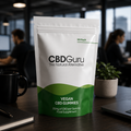 Image 3 for CBD Guru Vegan CBD Gummies 20mg 30 Pack - Mixed Fruit Flavour Broad Spectrum CBD Vegan Gummy Bears, 600mg Total CBD