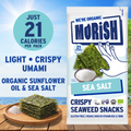 Image 2 for Organic Sea Salt Seaweed Snacks 20x4g