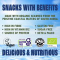 Image 5 for Organic Olive Oil Seaweed Snacks 5x4g
