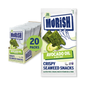 Image 1 for Crispy Avocado Oil Seaweed Snacks 20x4g