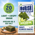 Image 2 for Crispy Avocado Oil Seaweed Snacks 20x4g
