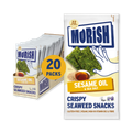 Image 1 for Crispy Sesame Oil Seaweed Snacks 20x4g