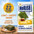 Image 2 for Crispy Sesame Oil Seaweed Snacks 5x4g