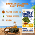 Image 5 for Crispy Sesame Oil Seaweed Snacks 5x4g