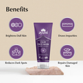 Image 3 for Turmeric & Vitamin C Clay Face Mask, Brightening Face Mask 100ml for Dull Skin and Dark Spots, Vegan and Dermatologically Tested 100ml