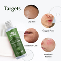 Image 5 for Neem & Tea Tree PHA Toner, Facial Toner for Oily Skin with Witch Hazel, Balancing and Clarifying Formula 150ml