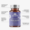 Image 4 for Shatavari Vegan Capsules, Hormonal Balance and Female Wellness | High Potency 60 Capsules
