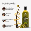 Image 5 for Cold Pressed Pure Olive Oil, Natural Oil for Face, Body, Hair Nourishment 150ml