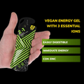 Image 5 for Recuperation Energy Gel Lime | Glucose & Fructose Dual Carb Formula | Electrolyte Recovery | Fast Absorption for Running, Cycling & Endurance Athletes