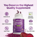Image 2 for Organic Beetroot Capsules - 60 Capsules