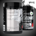 Image 2 for Creatine Monohydrate Powder 500g, Pure Micronised, Unflavoured, Vegan, 166 Servings