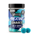 Image 1 for Creatine Gummies 90 Count, Creatine Monohydrate, 3000mg Per Serving, Sugar Free, Blue Razz