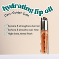 Image 2 for Nature Spell Nature Spell Hydrating Lip Oil 6ml Cairo Golden Date - Golden Shimmer Cairo Golden Date - Golden Shimmer