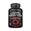 Image 1 for L-Theanine with Chelated Magnesium Glycinate and Lemon Balm Extract for Clam Night & Reset
