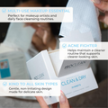 Image 5 for Disposable Cotton Face Towel - Soft Cotton Dry Wipes for Make-up Removal, Facial Cleansing & hygiene - Dual-Texture Design, Gentle Face Cloth for Sensitive Skin with No Added Fragrance - Box of 60
