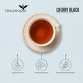 Image 5 for Cherry Black - Loose Leaf Black Tea - 100g Tin Caddy