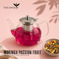 Image 4 for Moringa Passion Fruit - Loose Leaf Fruit Tea - 125g Tin Caddy