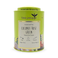 Image 1 for Coconut Rose Green - Loose Leaf Green Tea - 100g Tin Caddy