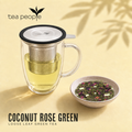 Image 4 for Coconut Rose Green - Loose Leaf Green Tea - 100g Tin Caddy