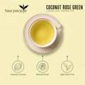 Image 5 for Coconut Rose Green - Loose Leaf Green Tea - 100g Tin Caddy