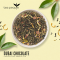 Image 3 for Dubai Chocolate Tea - Loose Leaf Green Tea - 100g Tin Caddy